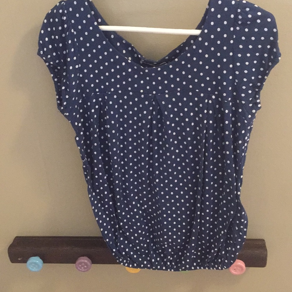 Comfy forever 21 polka dot shirt